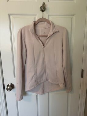 Apana Blush Pink Full-Zip Active Jacket